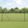 Poste para valla Vidaxl gris 10 x 1,6 m (malla 12 x 12 mm)