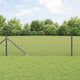 Vidaxl afrasteringspaal grijs 25 x 0,5 m (12 x 12 mm gaas) staal