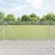 Poste para valla Vidaxl plateado 10 x 0,8 m (malla 12 x 12 mm) acero