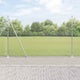 Vidaxl afrasteringspaal zilver 10 x 1,4 m (16 x 16 mm gaas) staal