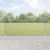 Paletto per recinzione Vidaxl argento 10 x 1,5 m (maglia 12 x 12 mm) in acciaio