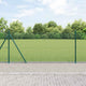 Poste para valla Vidaxl verde 10 x 1 m (malla 12 x 12 mm) acero
