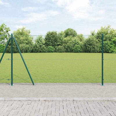Palo per recinzione Vidaxl verde 10 x 1,2 m (maglia 25 x 25 mm)
