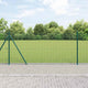 Poste para valla Vidaxl verde 25 x 0,8 m (malla 19 x 19 mm)