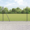 Poste para valla Vidaxl gris 10 x 1,4 m (malla 19 x 19 mm)