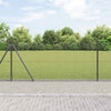 Poste para valla Vidaxl gris 25 x 1 m (malla 12 x 12 mm) acero