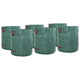 Vidaxl tuinafvalzakken 12 pcs groen 67 x 67 x 75,5 cm polypropyleen