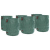 Vidaxl tuinafvalzakken 12 pcs groen 79 x 79 x 99,5 cm polypropyleen