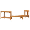 Vidaxx vasca idromassaggio ambiente semitonda marrone 252 x 112 x 55,5 cm