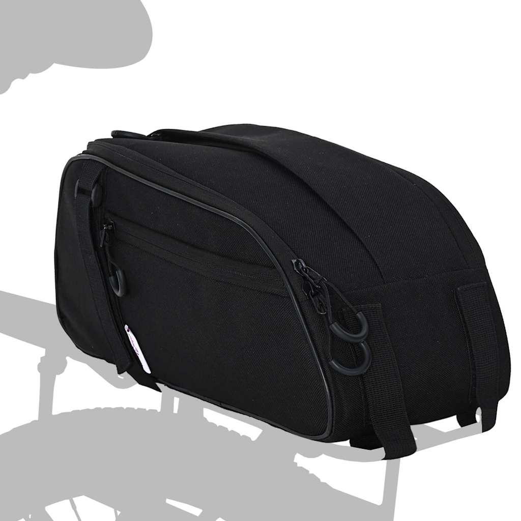 Borsa da bicicletta Vidaxx nera 38 x 16 x 16 cm in poliestere