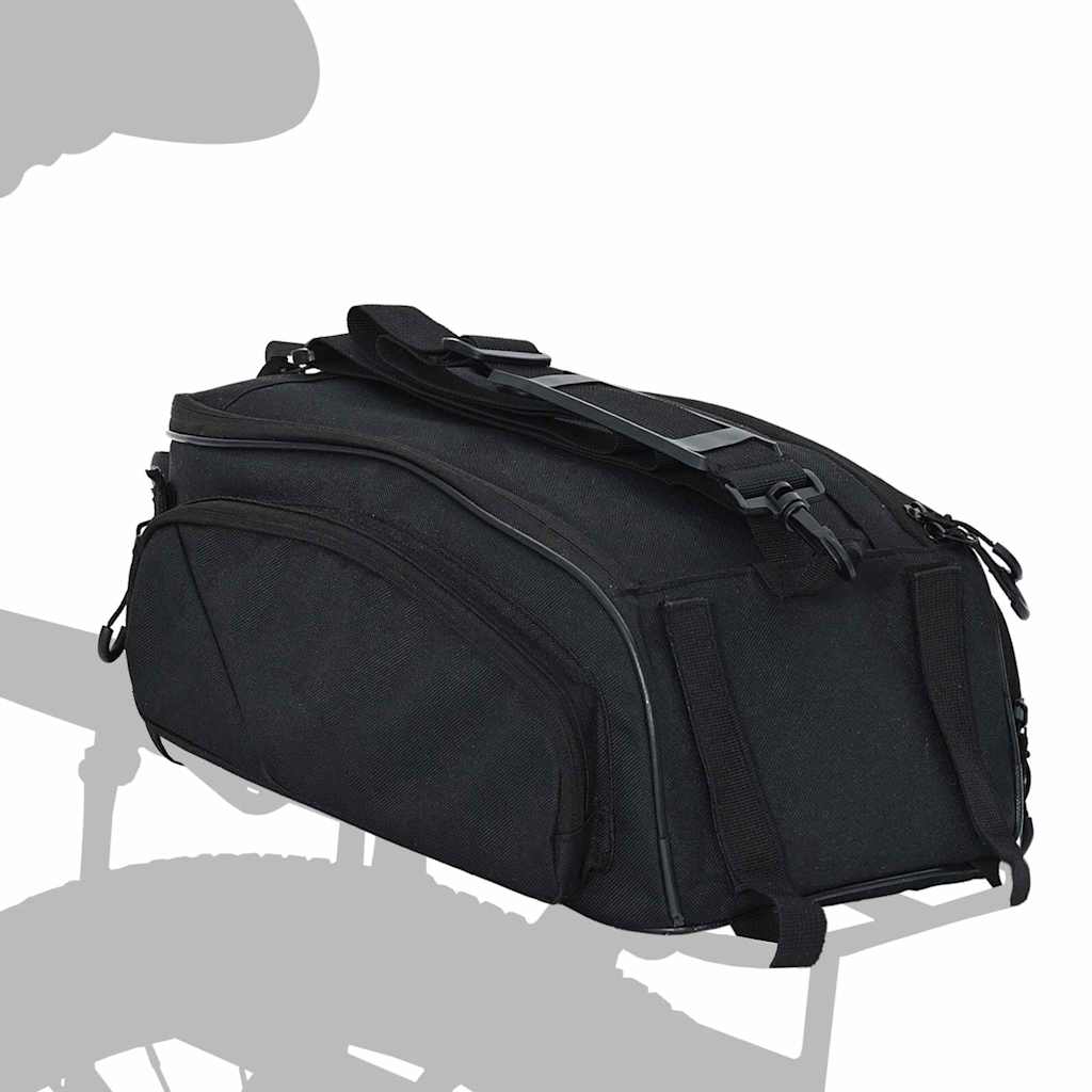 Vidaxx bolsa para bicicleta negro 38 x 21 x 16 cm poliéster