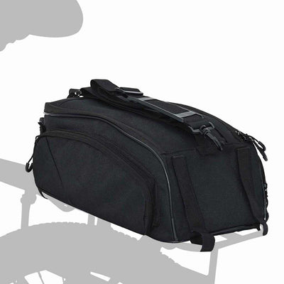 Vidaxx bolsa para bicicleta negro 38 x 21 x 16 cm poliéster