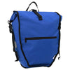 Vidaxl fietstas blauw 32,5 x 17 x 57 cm polyester