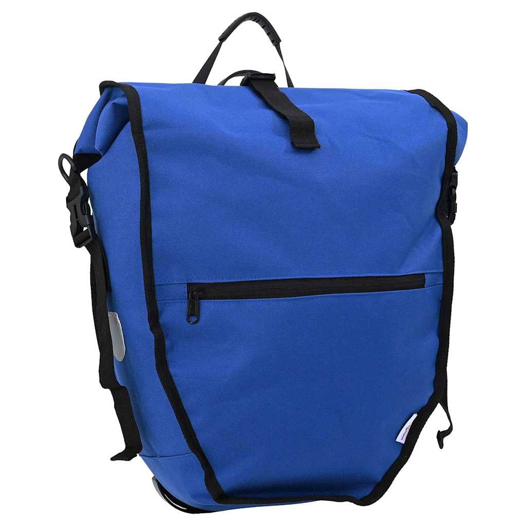 Vidaxl fietstas blauw 32,5 x 17 x 57 cm polyester