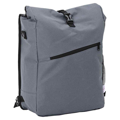 Borsa da bicicletta Vidaxx grigia 33 x 16 x 60 cm in poliestere