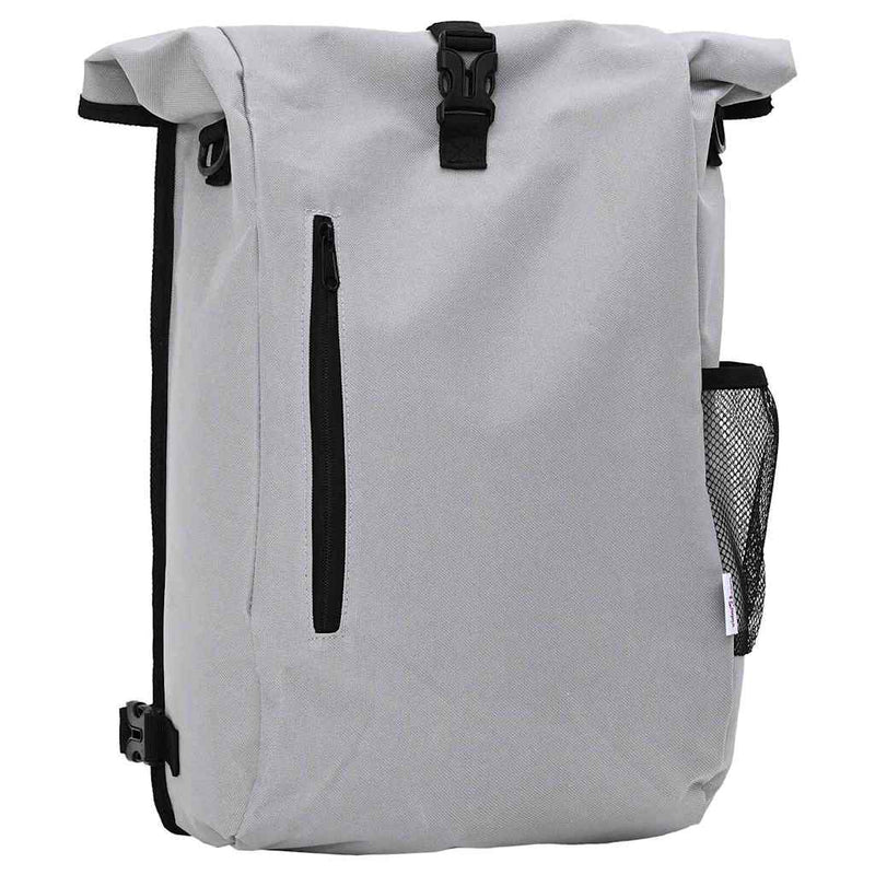 Borsa da bicicletta Vidaxx grigia 31 x 13 x 58 cm in poliestere