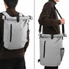 Vidaxl fietstas grijs 31 x 13 x 58 cm polyester
