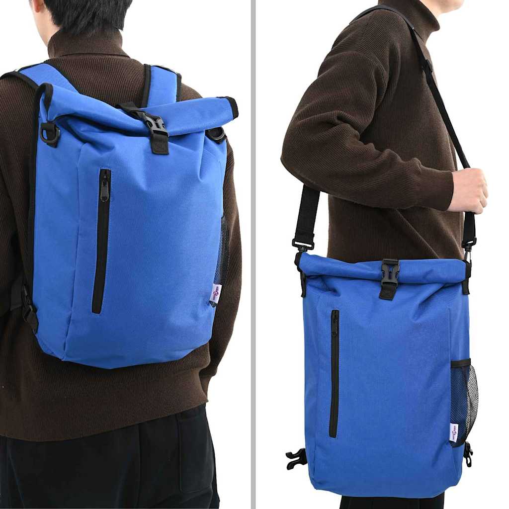 Borsa da bicicletta Vidaxx blu 31 x 13 x 58 cm in poliestere