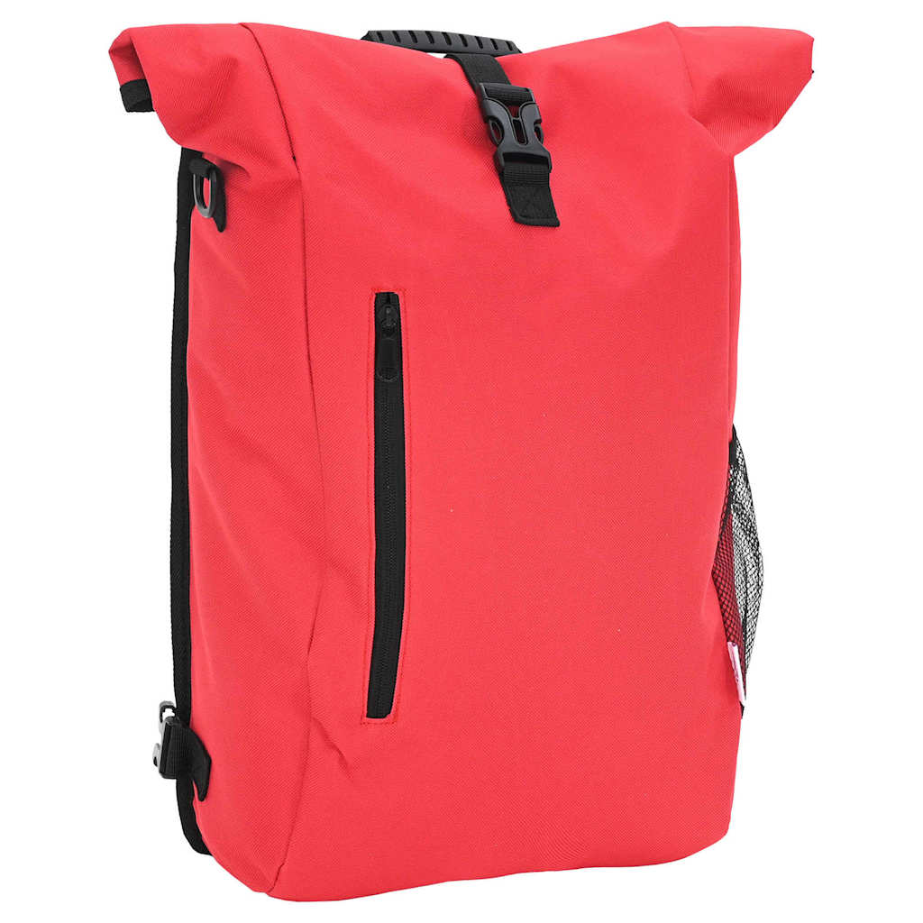 Borsa da bicicletta Vidaxx rossa 31 x 13 x 58 cm in poliestere