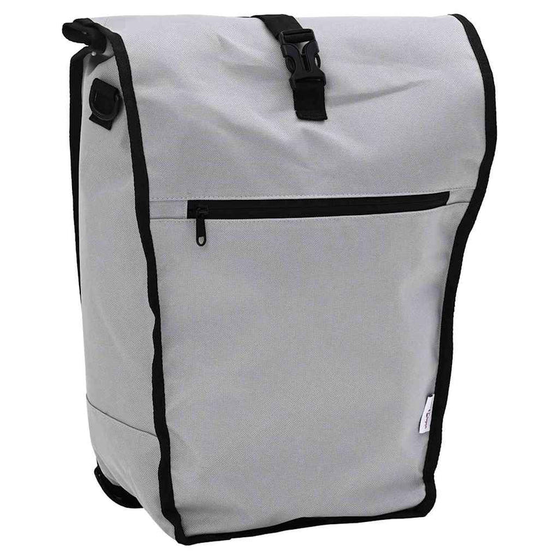 Vidaxx bolsa para bicicleta gris 34 x 16 x 59 cm poliéster
