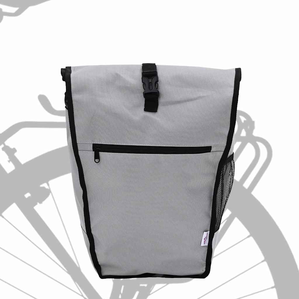 Borsa da bicicletta Vidaxx grigia 34 x 16 x 59 cm in poliestere