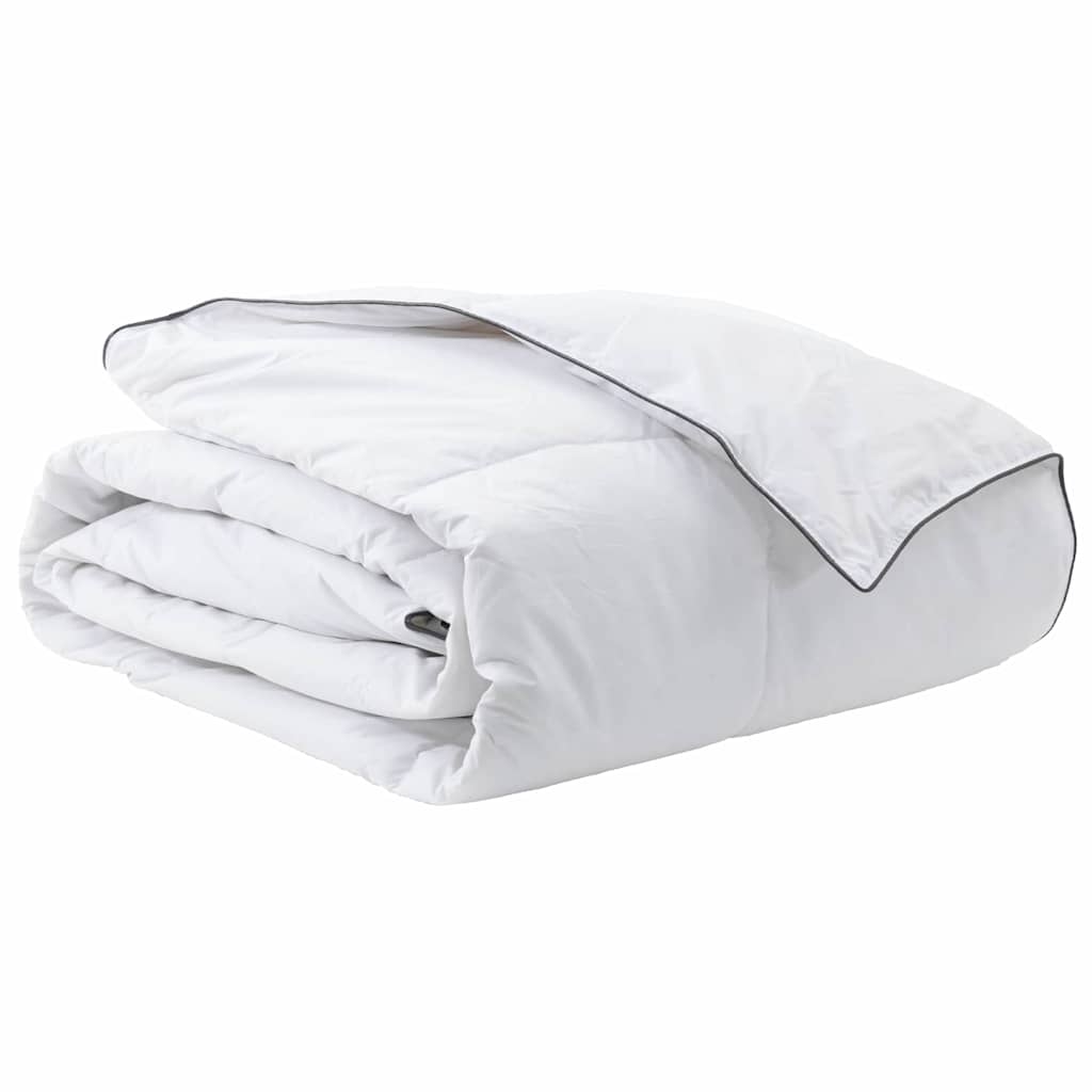 Piumino invernale Vidaxl bianco 200 x 240 cm piume