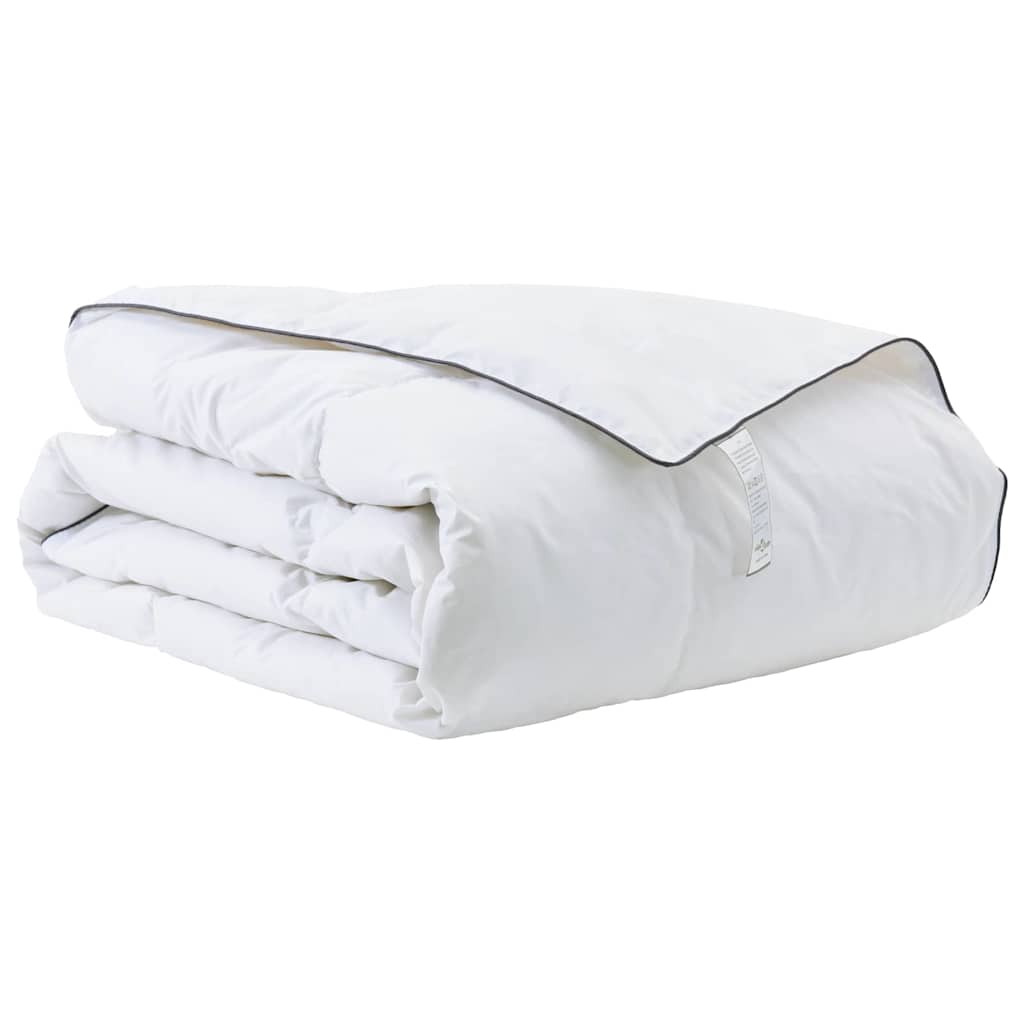 Vidaxl winter dekbed wit 140 x 220 cm veren