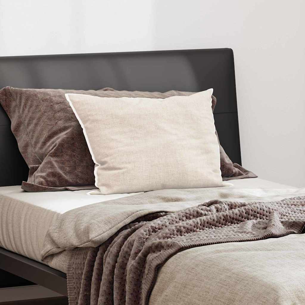 Almohada VidaXL con cojín de plumas blancas 40 x 60 cm