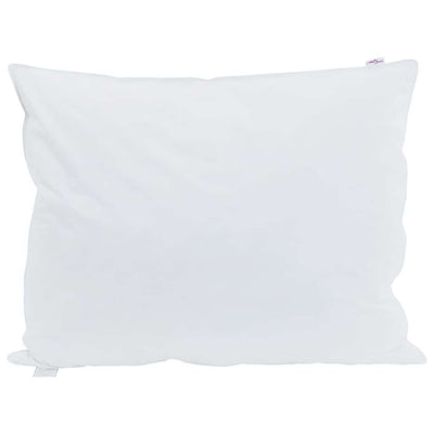 VidaXL almohada con cojín 2 uds plumas blancas 30 x 50 cm
