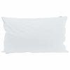 Vidaxxl almohada con cojín 2 uds plumas blancas 40 x 80 cm