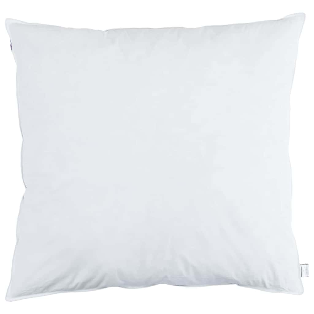 Cuscino Vidaxxl con cuscino 2 pezzi piume bianche 60 x 60 cm