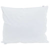 Vidaxl hoofdkussen met kussen 2 pcs wit 60 x 70 cm veren