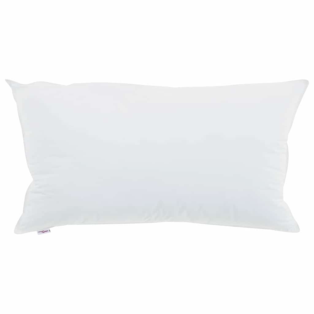 VidaXL almohada con cojín blanco 40 x 80 cm algodón