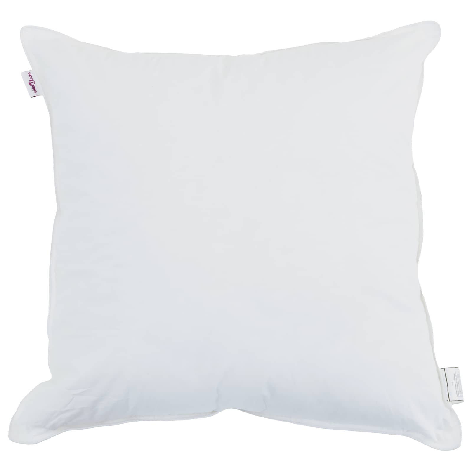 Cuscino Vidaxxl con cuscino 2 pezzi bianco 40 x 40 cm in cotone