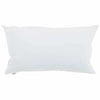 Vidaxl hoofdkussen met kussen 2 pcs wit 40 x 80 cm katoen