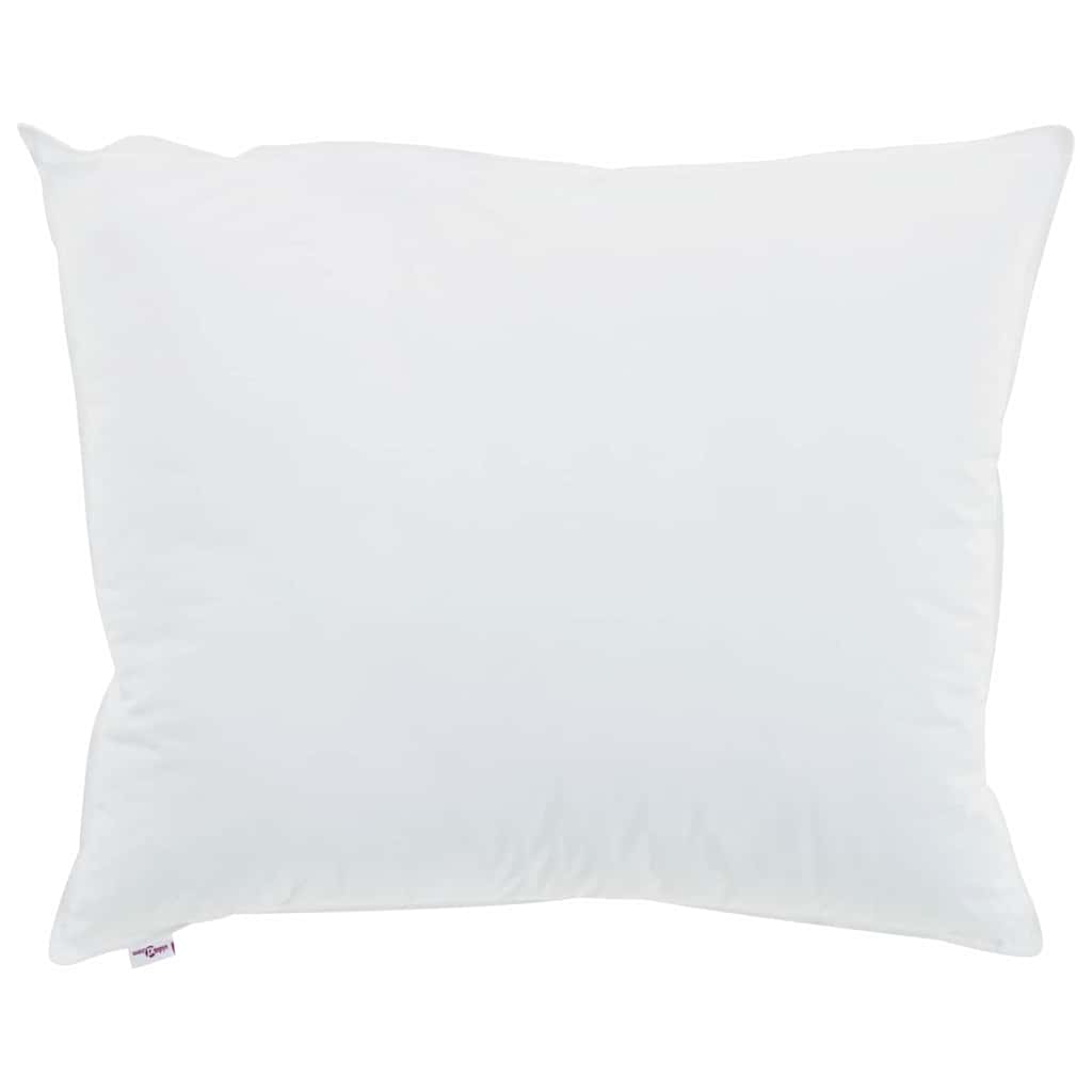 Vidaxxl almohada con cojín 2 piezas blanco 60 x 70 cm algodón
