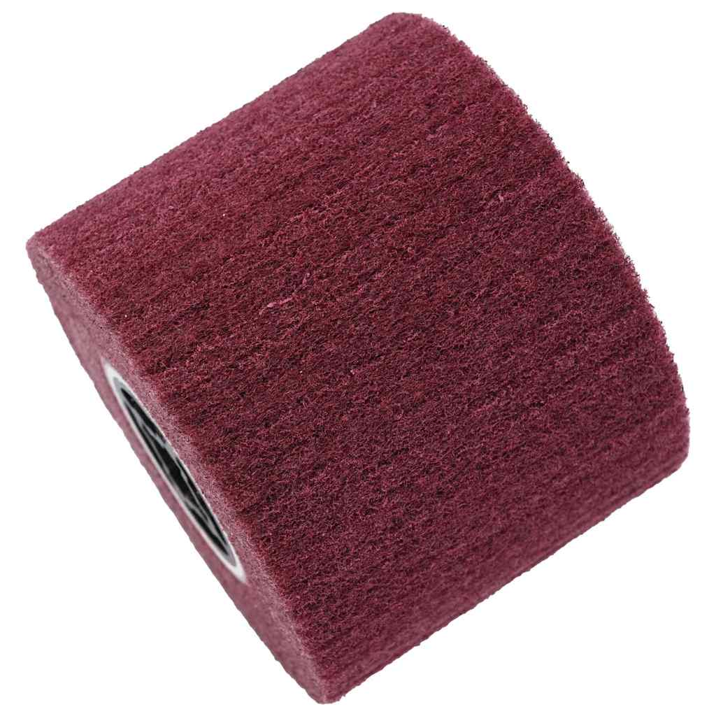 Rulli abrasivi Vidaxl 3 pz rossi 12 x 12 x 10 cm fibra sintetica