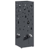 Vidaxl paraplu standaard antraciet 15,5 x 15,5 x 49 cm metaal