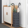 Vidaxl paraplu standaard antraciet 15,5 x 15,5 x 49 cm metaal