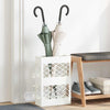 Ombrello Vidaxx standard bianco 28 x 12 x 41 cm in acciaio