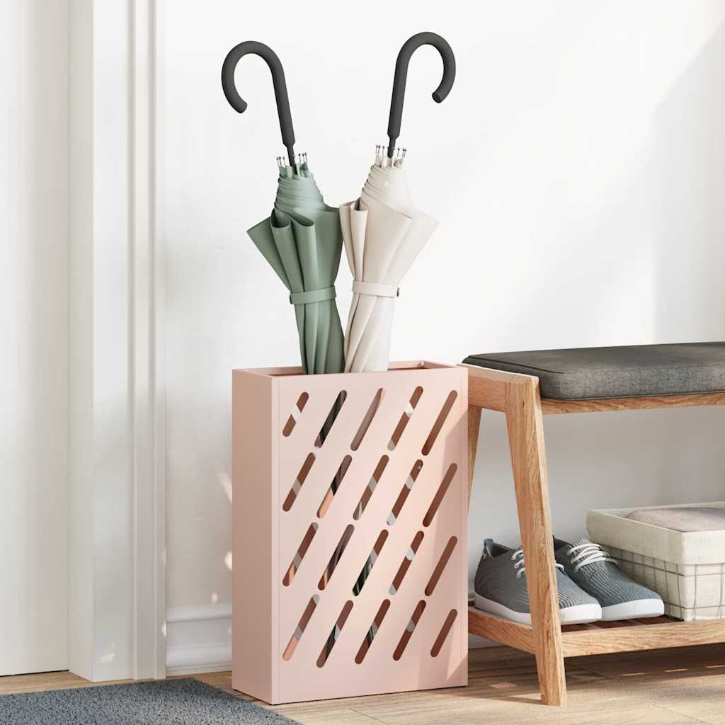 Vidaxx paraguas estándar rosa 28 x 12 x 41 cm acero