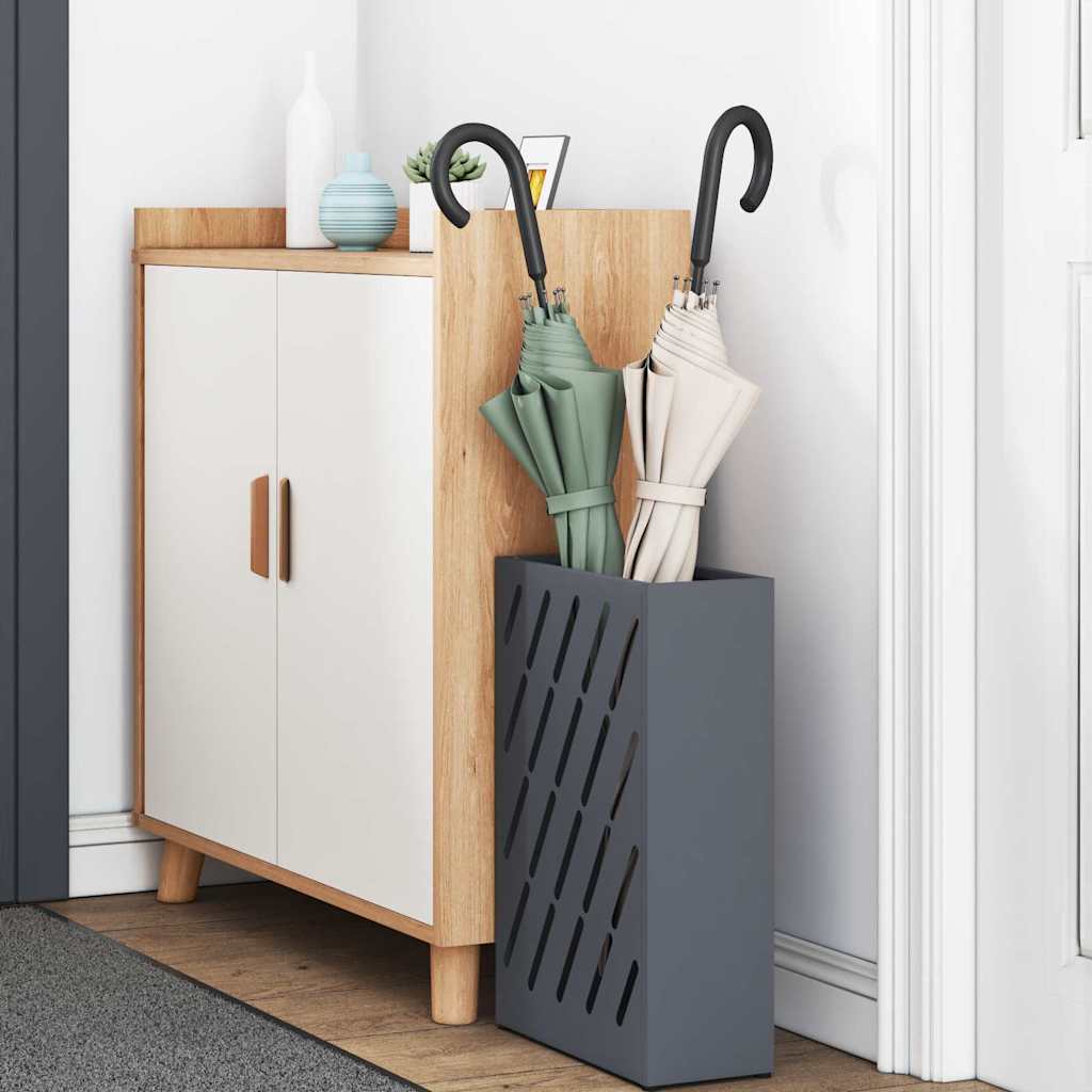 Ombrello Vidaxl standard antracite 28 x 12 x 41 cm in acciaio