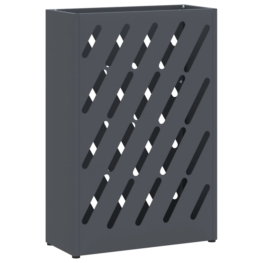 Ombrello Vidaxl standard antracite 28 x 12 x 41 cm in acciaio
