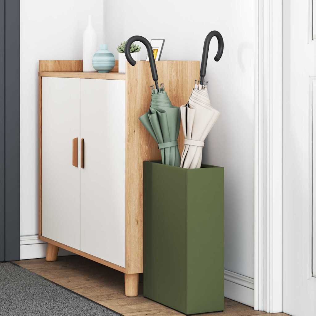 Ombrello Vidaxx standard verde oliva 28 x 12 x 41 cm in acciaio