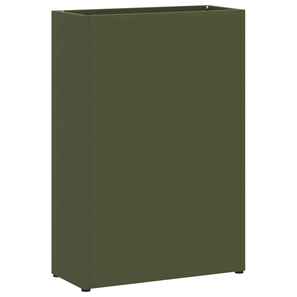 Ombrello Vidaxx standard verde oliva 28 x 12 x 41 cm in acciaio