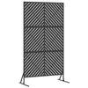 Frangivista Vidaxx nero 100 x 50 x 180 cm in acciaio