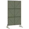 Vidaxl privacyscherm olijfgroen 100 x 50 x 180 cm staal