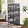 Frangivista Vidaxx antracite 100 x 50 x 180 cm in acciaio
