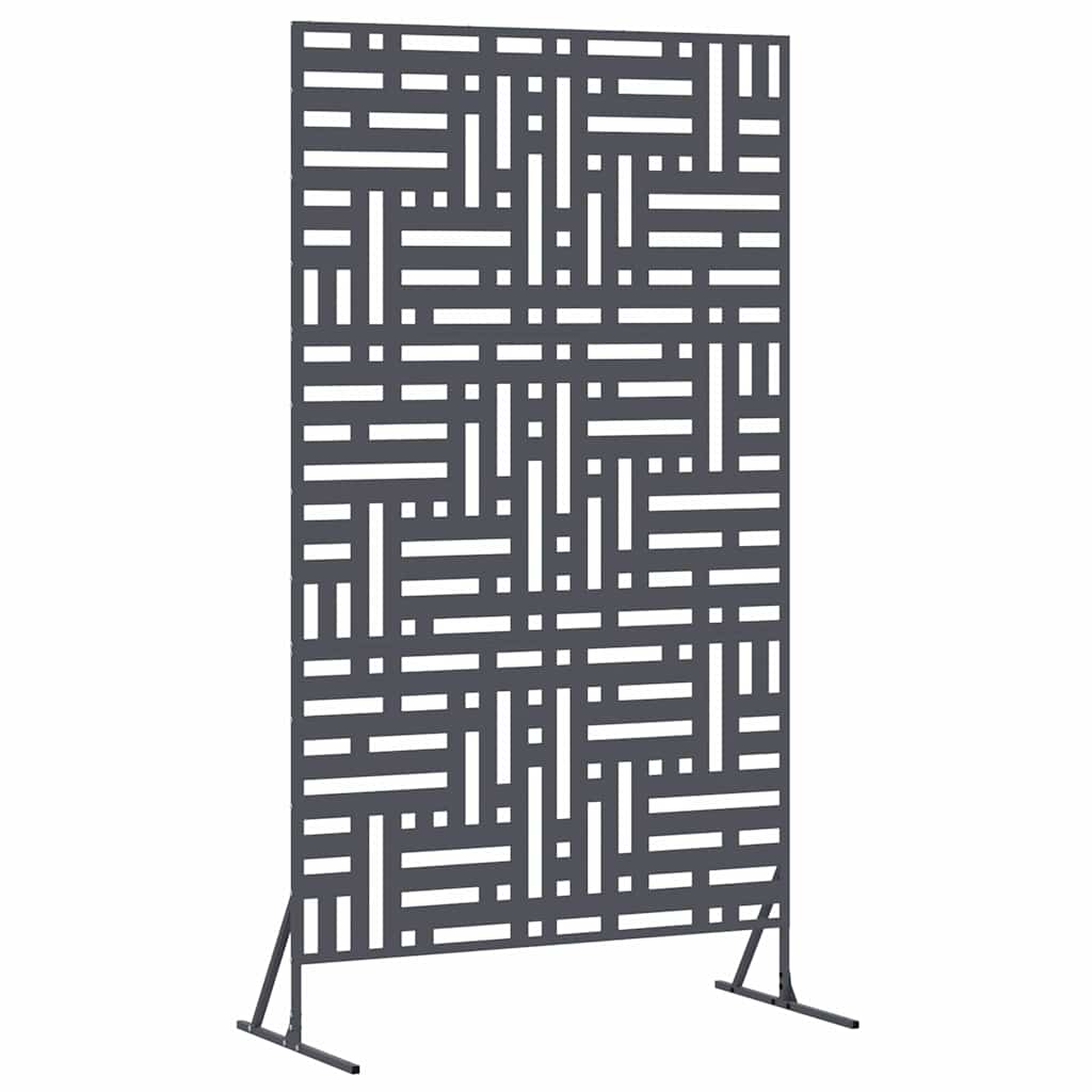 Vidaxl privacyscherm antraciet 100 x 50 x 180 cm staal