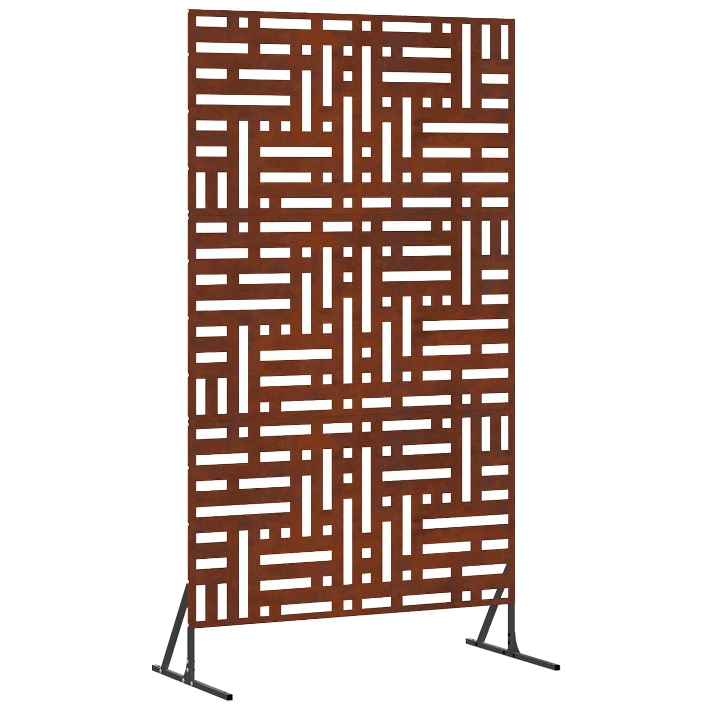 Frangivista Vidaxx grigio 100 x 50 x 180 cm in acciaio corten